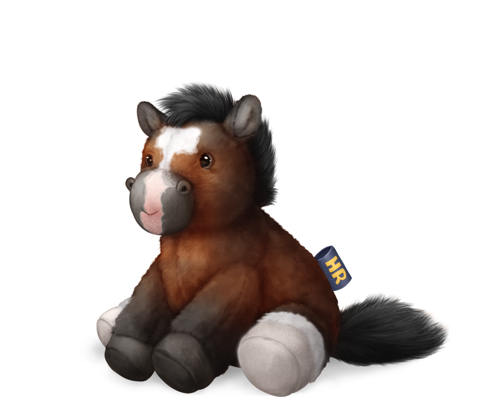 plushie horse